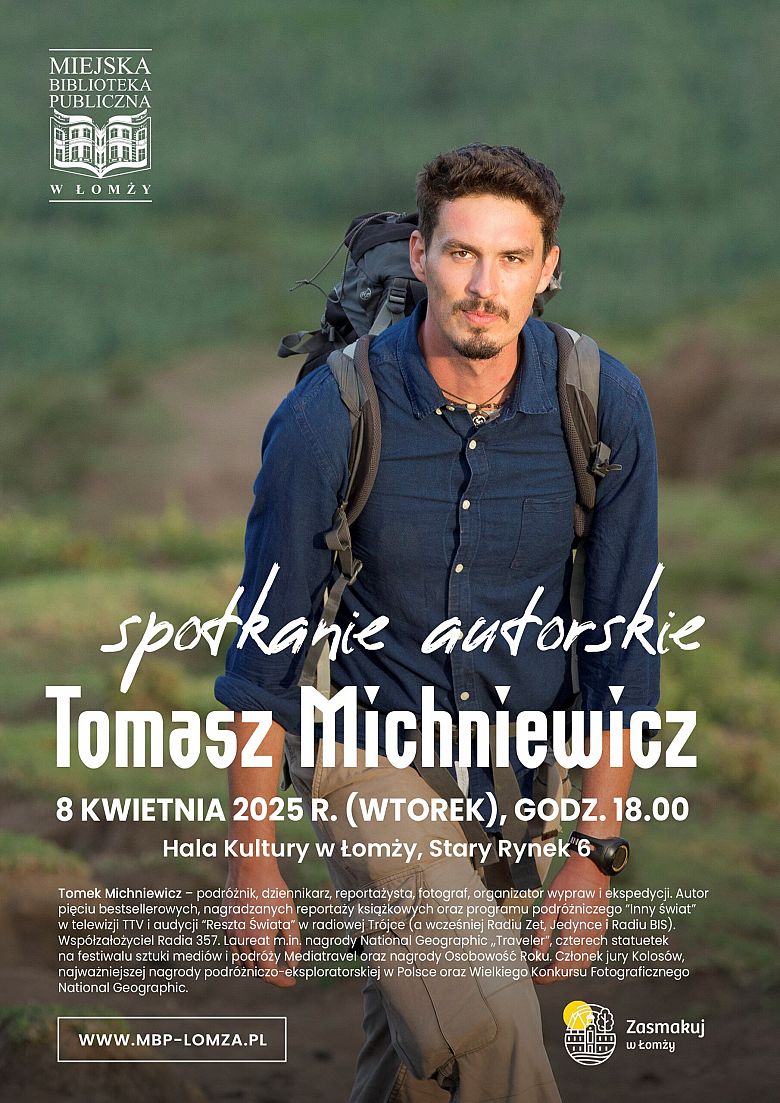 Spotkanie autorskie z Tomaszem Michniewiczem