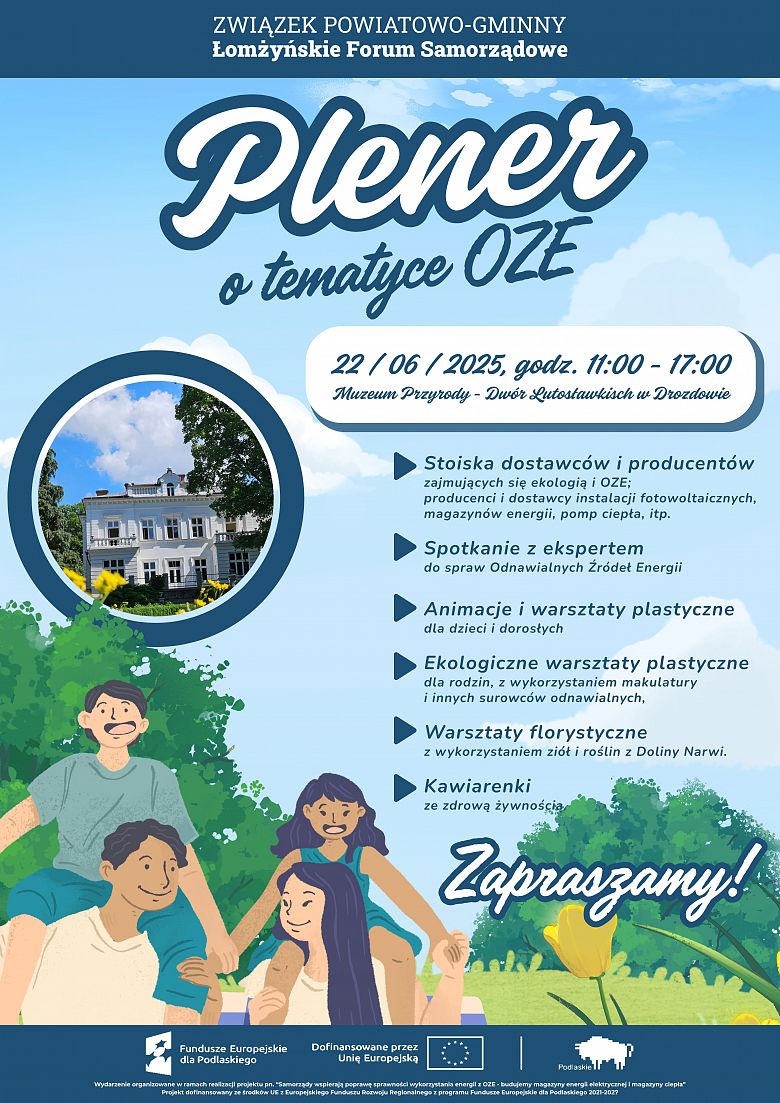 Wydarzenie plenerowe o tematyce OZE
